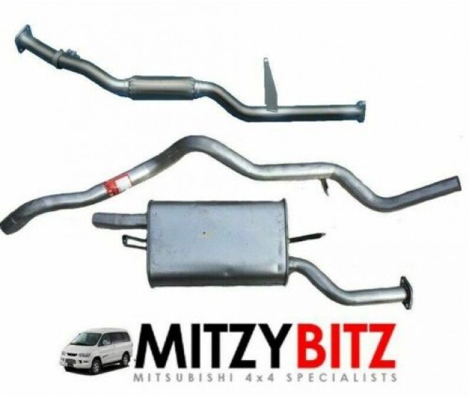 FULL EXHAUST SYSTEM FOR A MITSUBISHI PA-PF# - FULL EXHAUST SYSTEM