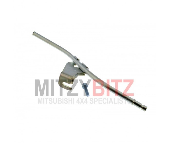 UPGRADED ENGINE OIL LEVEL DIPSTICK TUBE AND BOLT FOR A MITSUBISHI STRADA - K74T