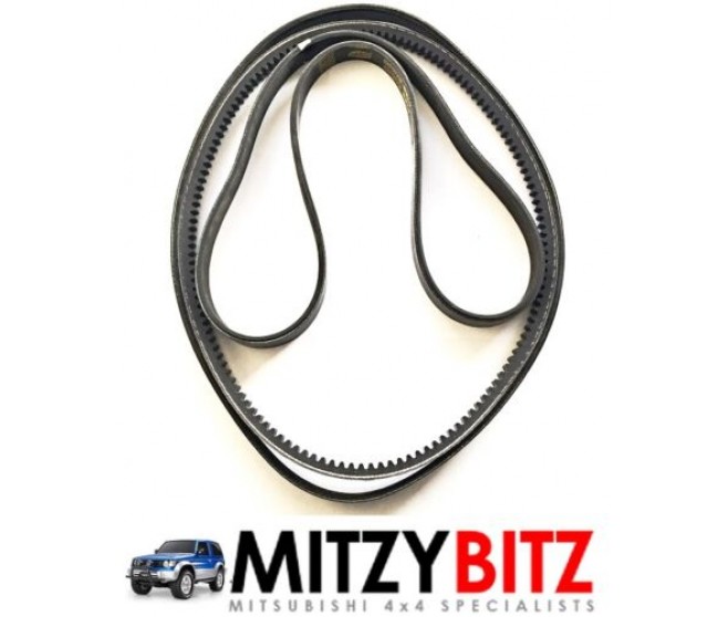 ENGINE AUXILIARY BELT KIT FOR A MITSUBISHI V10-40# - WATER PUMP