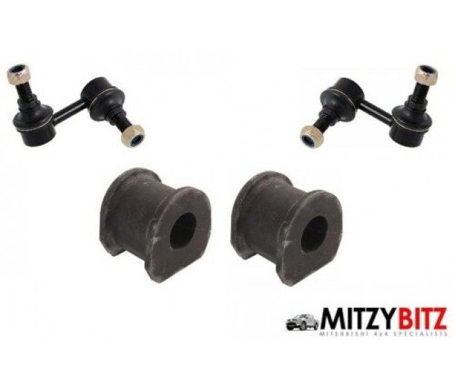 FRONT ANTI ROLL BAR BUSHES AND LINK KIT  FOR A MITSUBISHI NATIVA/PAJ SPORT - KG4W