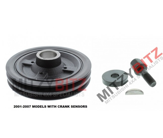 CRANK PULLEY WITH BOLT KIT  FOR A MITSUBISHI NATIVA - K94W