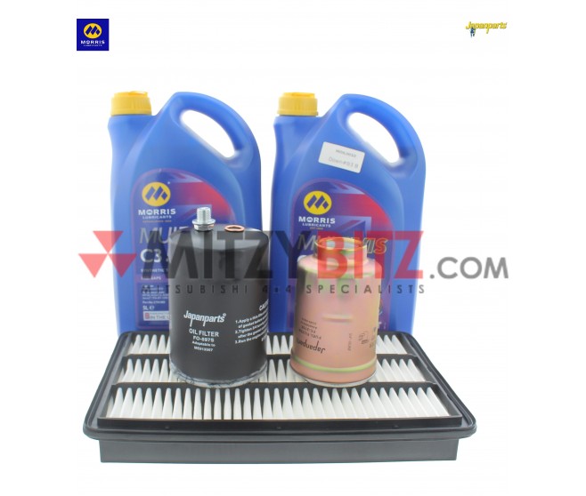 FILTER SERVICE KIT WITH OIL  FOR A MITSUBISHI GENERAL (EXPORT) - LUBRICATION