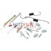 REAR BRAKE DRUMS AND SHOES FITTING KIT FOR A MITSUBISHI KJ-L# - REAR BRAKE DRUMS AND SHOES FITTING KIT