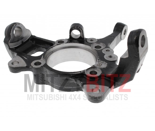 STEERING KNUCKLE FRONT RIGHT FOR A MITSUBISHI KG,KH# - FRONT AXLE HUB & DRUM