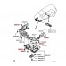 ENGINE ROOM COVER SPLASH SHIELD CLIP X1 FOR A MITSUBISHI OUTLANDER - GF7W