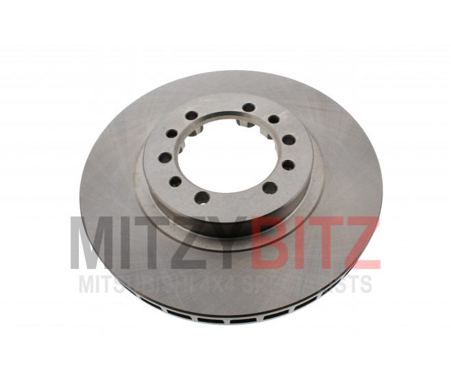 FRONT BRAKE DISC 276MM VENTED FOR A MITSUBISHI K60,70# - FRONT AXLE HUB & DRUM