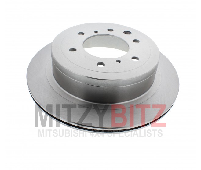 REAR BRAKE DISC 333 MM VENTED FOR A MITSUBISHI V98W - 3200D-TURBO/LONG WAGON<07M-> - GLX(NSS4/EURO4/DPF),S5FA/T LHD / 2006-08-01 -> - 