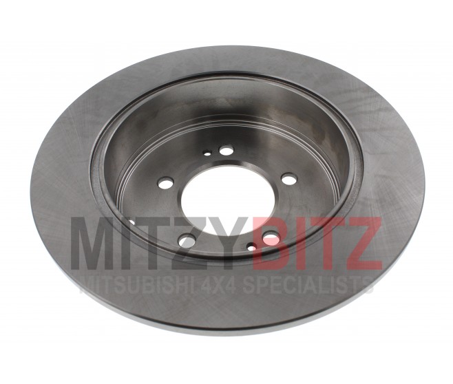 REAR BRAKE DISC 302MM SOLID FOR A MITSUBISHI CW0# - REAR BRAKE DISC 302MM SOLID