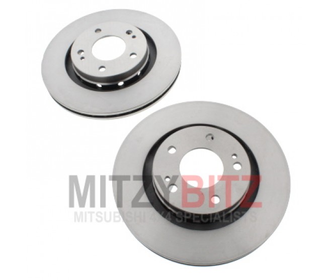 FRONT BRAKE DISCS 294MM VENTED FOR A MITSUBISHI GF0# - FRONT BRAKE DISCS 294MM VENTED