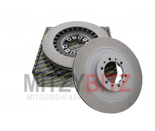 FRONT BRAKE DISCS 312MM VENTED FOR A MITSUBISHI PAJERO - V45W