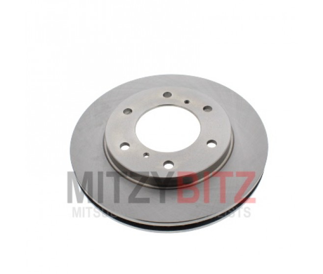 FRONT BRAKE DISC FOR A MITSUBISHI KR0/KS0 - FRONT AXLE HUB & DRUM