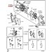 COMPLETE CALIPER FRONT RIGHT FOR A MITSUBISHI PAJERO - V93W