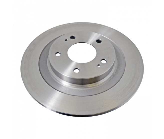 REAR BRAKE DISC 302MM SOLID FOR A MITSUBISHI REAR AXLE - 