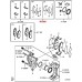 BRAKE SHIM SET FRONT FOR A MITSUBISHI OUTLANDER - CW5W