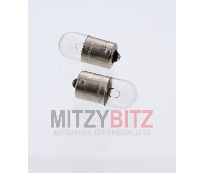 REAR NUMBER PLATE LIGHT BULBS FOR A MITSUBISHI L0/P0# - REAR EXTERIOR LAMP