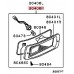 REAR RIGHT BUMPER TAIL FOG LAMP  FOR A MITSUBISHI NATIVA - K94W