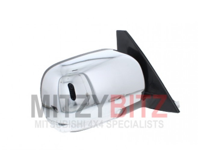 ELECTRIC WING MIRROR WITH INDICATOR RIGHT FOR A MITSUBISHI V98W - 3200D-TURBO/LONG WAGON<07M-> - GLX(NSS4/7SEATER/EURO4),S5FA/T RUSSIA / 2006-08-01 -> - 