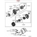 ALTERNATOR 120 AMP 12 VOLT FOR A MITSUBISHI GENERAL (EXPORT) - ENGINE ELECTRICAL