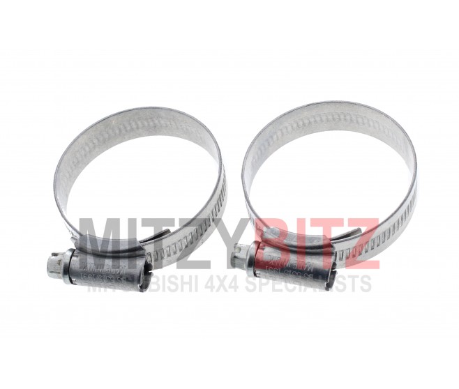 RADIATOR HOSE CLAMP JUBILEE CLIPS X2  FOR A MITSUBISHI P0-P4# - RADIATOR HOSE CLAMP JUBILEE CLIPS X2 