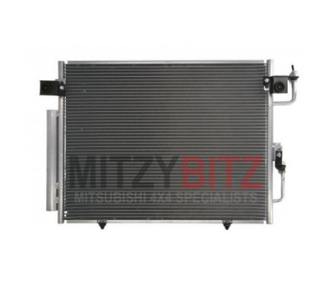 AIR CON CONDENSER RADIATOR FOR A MITSUBISHI V70# - A/C CONDENSER, PIPING