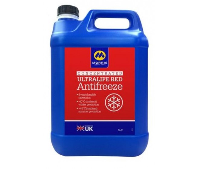 ANTIFREEZE COOLANT LONG LIFE RED 5L FOR A MITSUBISHI JAPAN - COOLING