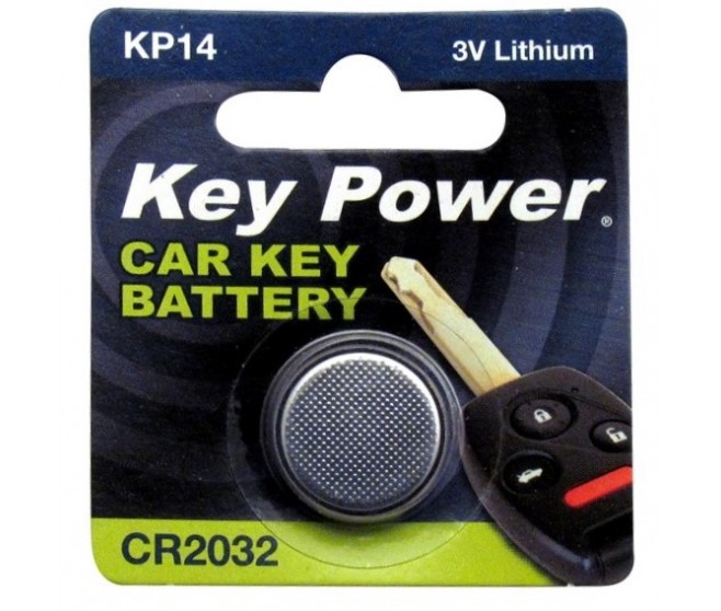 KEY FOB BATTERY CR2032 FOR A MITSUBISHI GA0# - LOCK CYLINDER & KEY