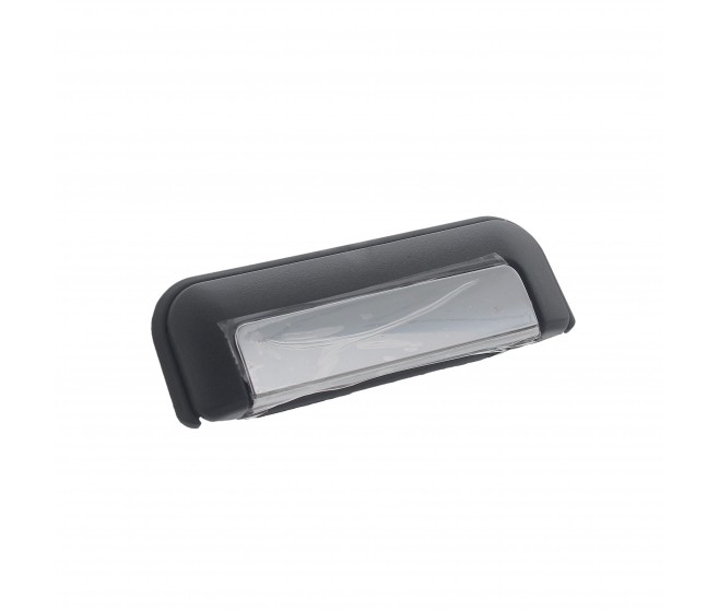TAILGATE DOOR HANDLE BLACK AND CHROME FOR A MITSUBISHI L200 - K75T