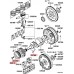 ENGINE CRANKSHAFT PULLEY BOLT KIT 14MM FOR A MITSUBISHI PAJERO - L043G