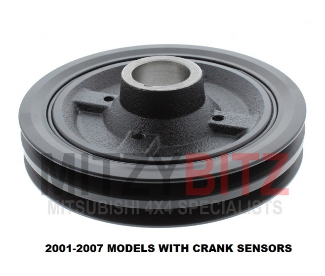 CRANK SHAFT PULLEY 4D56 FOR A MITSUBISHI ENGINE - 