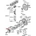 ENGINE CRANKSHAFT PULLEY WASHER FOR A MITSUBISHI KA,B0# - ENGINE CRANKSHAFT PULLEY WASHER