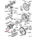CRANKSHAFT PULLEY CENTRE BOLT ONLY FOR A MITSUBISHI ENGINE - 