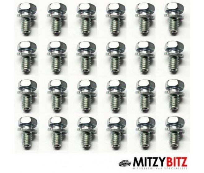 OIL SUMP PAN FITTING BOLTS FOR A MITSUBISHI P0-P4# - OIL SUMP PAN FITTING BOLTS