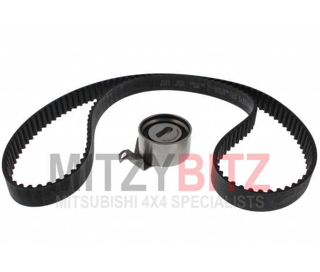 TIMING BELT AND TENSIONER KIT FOR A MITSUBISHI L04,14# - TIMING BELT AND TENSIONER KIT