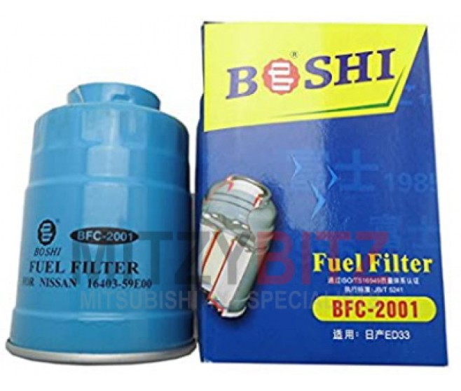 BOSHI FUEL FILTER FOR A MITSUBISHI KA,B0# - FUEL LINE & VAPOR GAS CONTROL