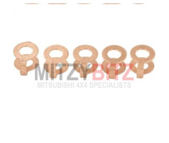 FUEL INJECTOR COPPER WASHER GASKET FOR A MITSUBISHI L200,L200 SPORTERO - KB8T