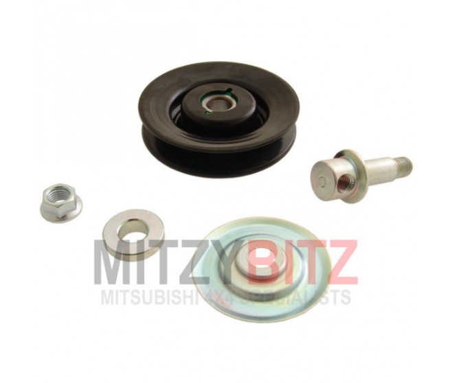 AIR CON BELT TENSIONER PULLEY KIT FOR A MITSUBISHI V80,90# - A/C CONDENSER, PIPING
