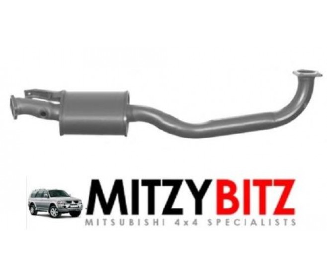 CENTRE EXHAUST MUFFLER FOR A MITSUBISHI INTAKE & EXHAUST - 