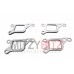 EXHAUST MANIFOLD GASKETS X4 FOR A MITSUBISHI V20-50# - EXHAUST MANIFOLD GASKETS X4