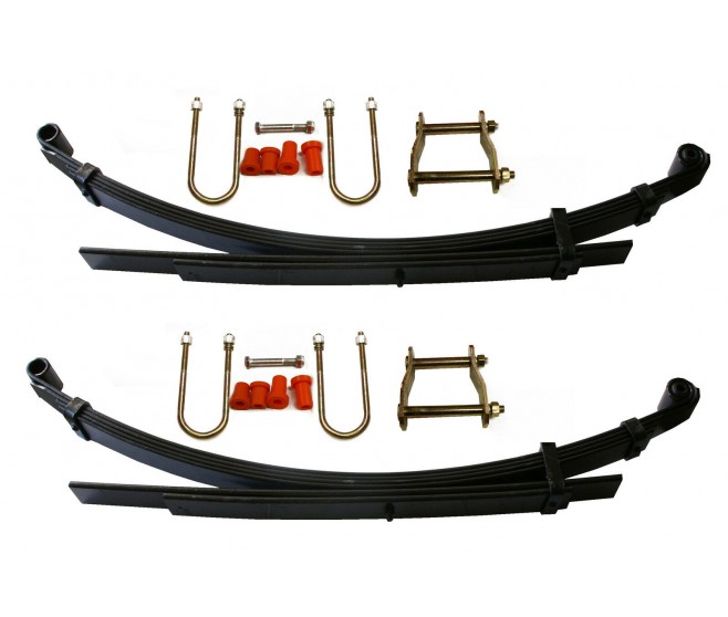 LEAF SPRINGS WITH FITTING KIT GENERAL WORK FOR A MITSUBISHI L200 - K76T