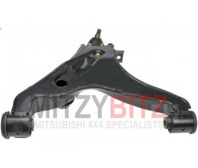 LOWER WISHBONE ARM FRONT RIGHT FOR A MITSUBISHI PAJERO - V75W