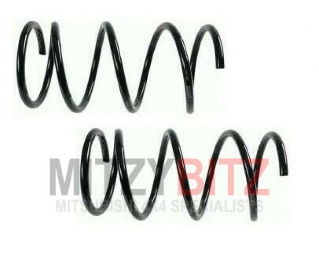 FRONT COIL SPRINGS - 20% STRONGER FOR A MITSUBISHI DELICA D:5/SPACE WAGON - CV5W