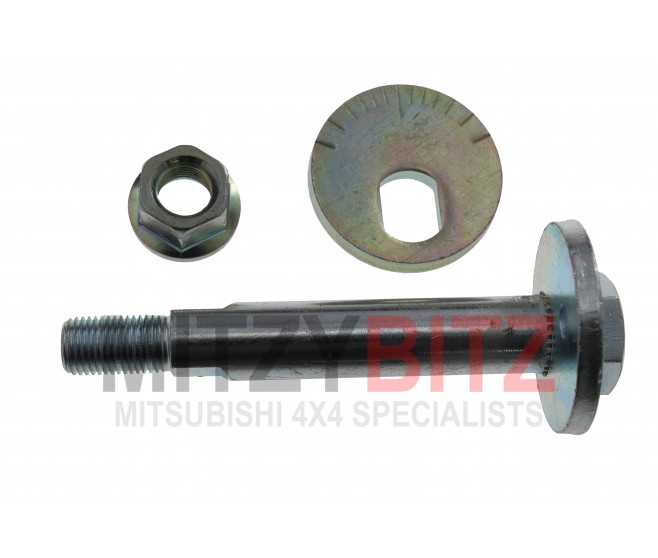FRONT LOWER ARM CAMBER BOLT NUT AND WASHER FOR A MITSUBISHI L200,L200 SPORTERO - KB9T