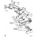 LOWER SUSPENSION ARM REAR RIGHT FOR A MITSUBISHI DELICA D:5 - CV5W