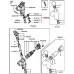 STEERING BOX PITMAN ARM FOR A MITSUBISHI V10-40# - STEERING BOX PITMAN ARM