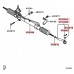 POWER STEERING RACK AND MOUNTING BUSH FOR A MITSUBISHI KG,KH# - STEERING GEAR