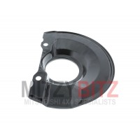 BRAKE DISC COVER FRONT RIGHT