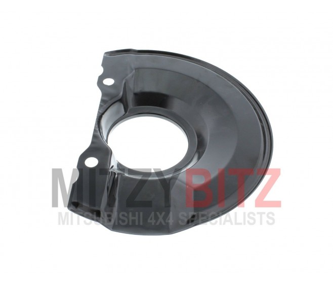 BRAKE DISC COVER FRONT RIGHT FOR A MITSUBISHI FRONT AXLE - 