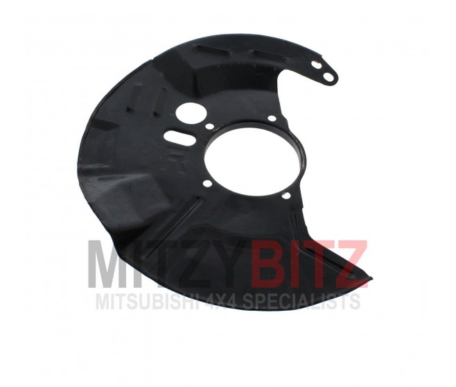 BRAKE DISC COVER FRONT RIGHT FOR A MITSUBISHI V10-40# - BRAKE DISC COVER FRONT RIGHT