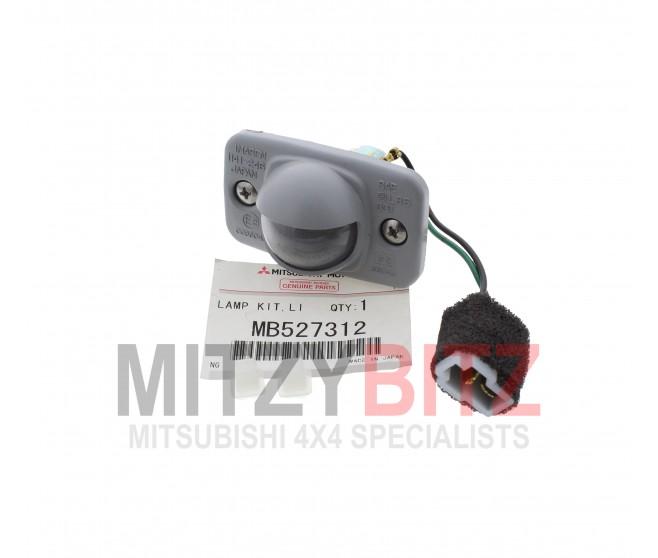 GENUINE REAR NUMBER PLATE LAMP LAMP KIT FOR A MITSUBISHI JAPAN - CHASSIS ELECTRICAL