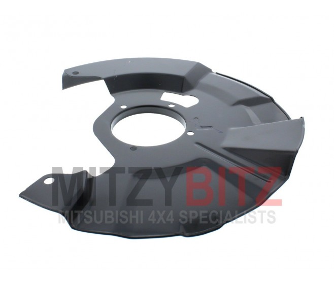 BRAKE BACKING PLATE FRONT LEFT FOR A MITSUBISHI MONTERO SPORT - K99W